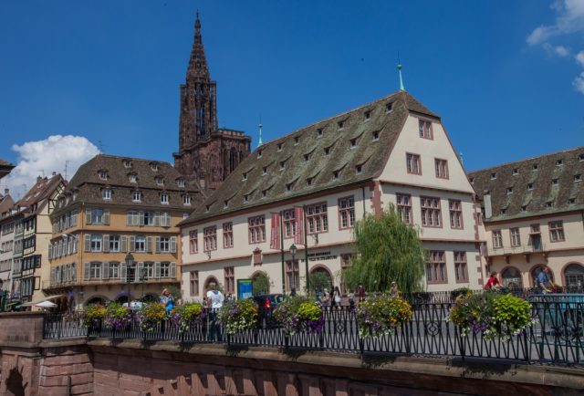 photo de Strasbourg pont du corbeau