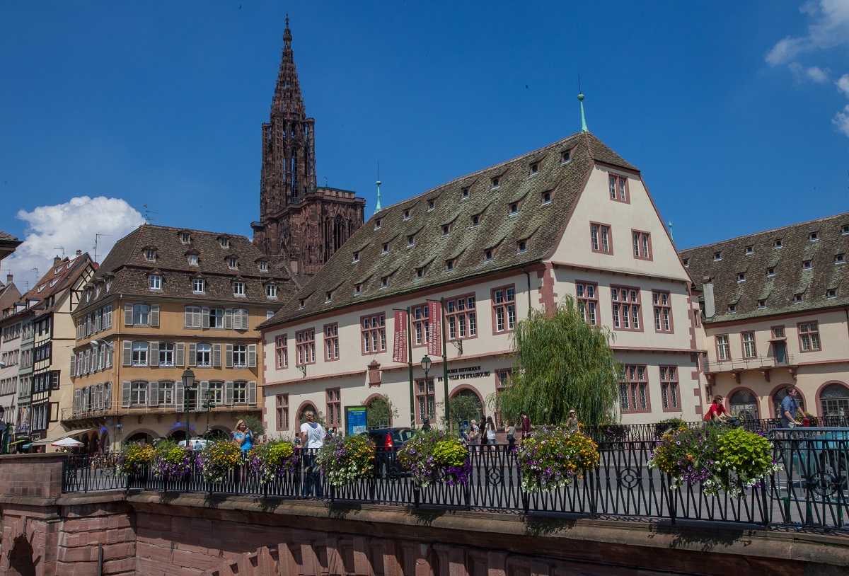 photo de Strasbourg pont du corbeau